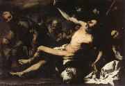 Jusepe de Ribera The Martydom of St.Bartholomew Spain oil painting artist
